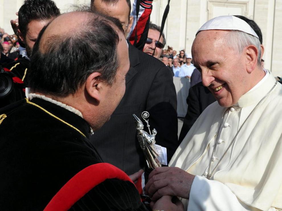 El papa Francisco este miércoles