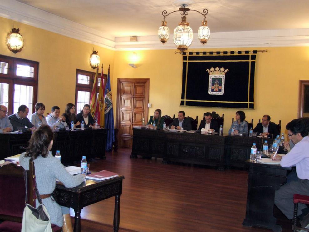 Pleno municipal de Tarazona