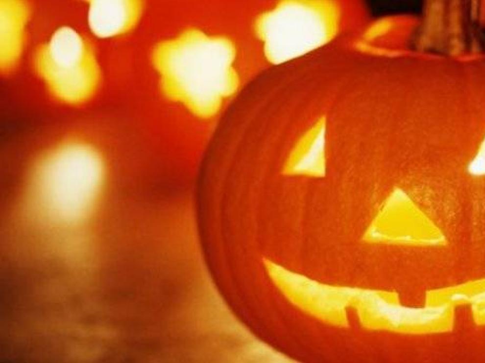 Una característica calabaza de Halloween