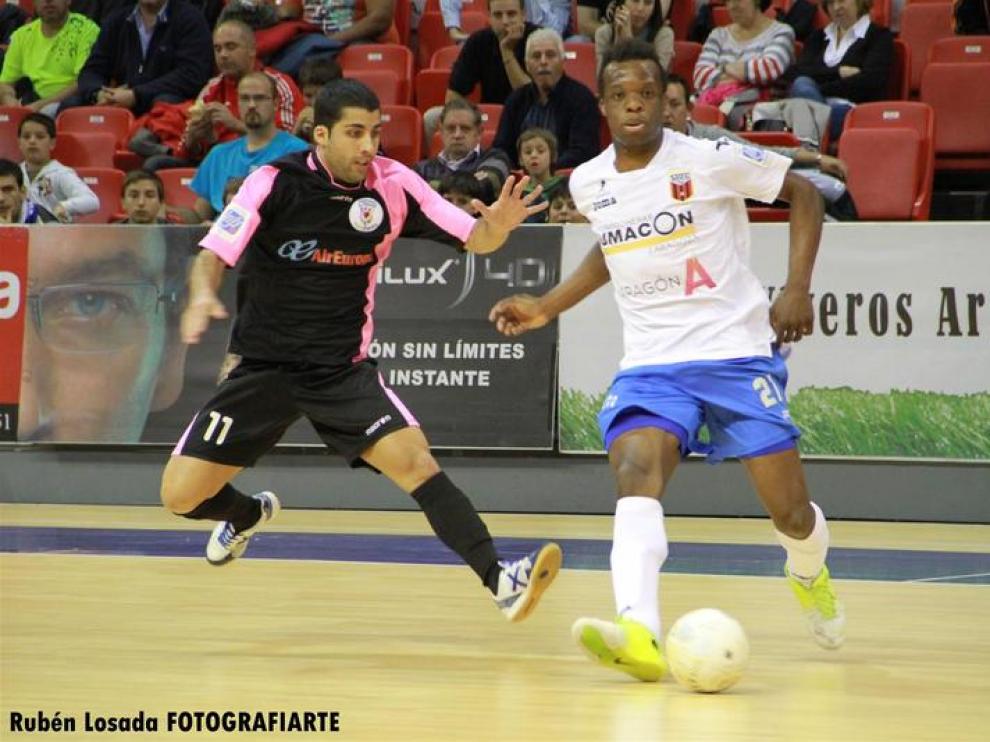Una imagen del último partido frente al Manacor