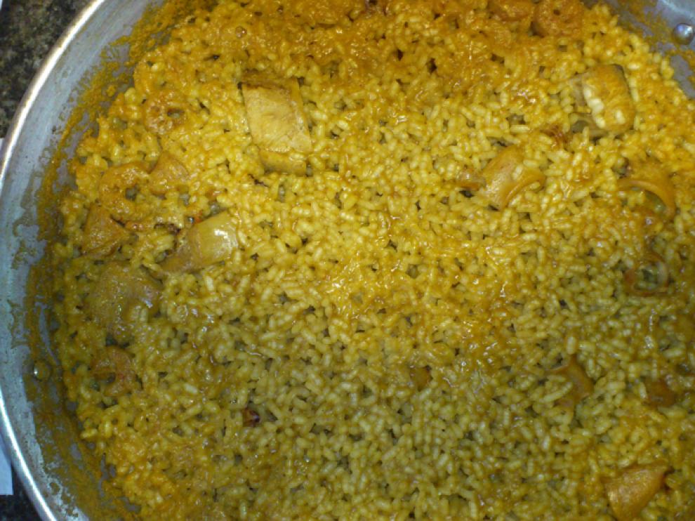 Una paella
