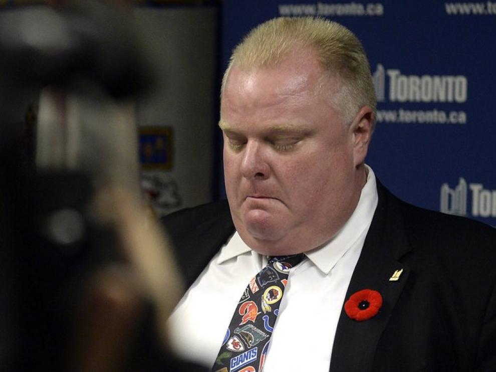 Rob Ford, el alcalde de Toronto