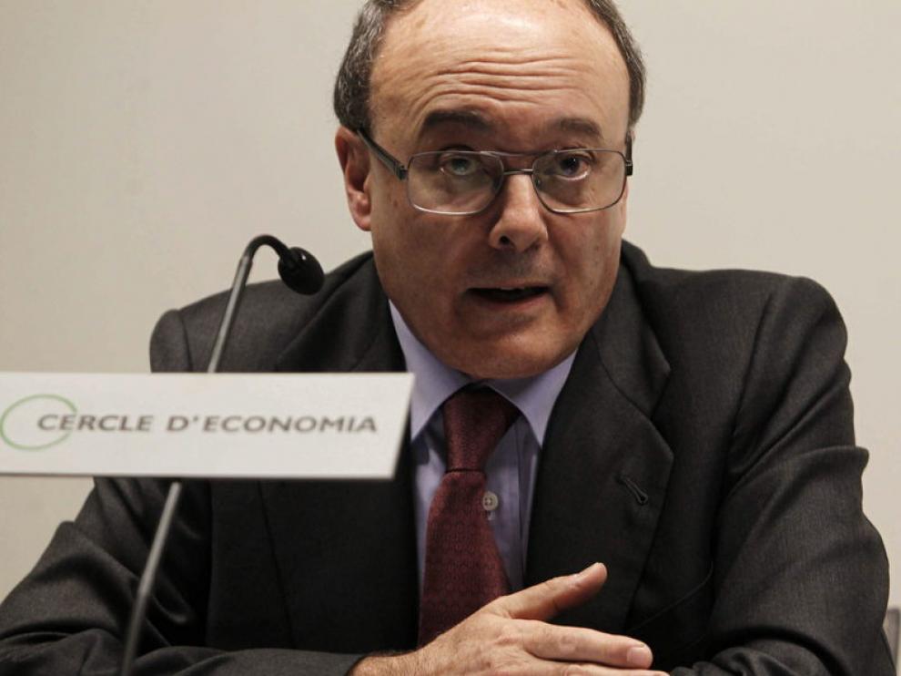 El gobernador del Banco de España, Luis María Linde