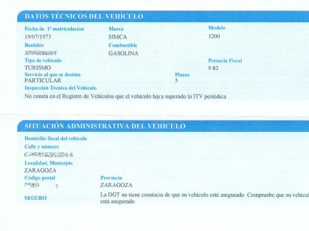 Una de las cartas que han recibido los propietarios