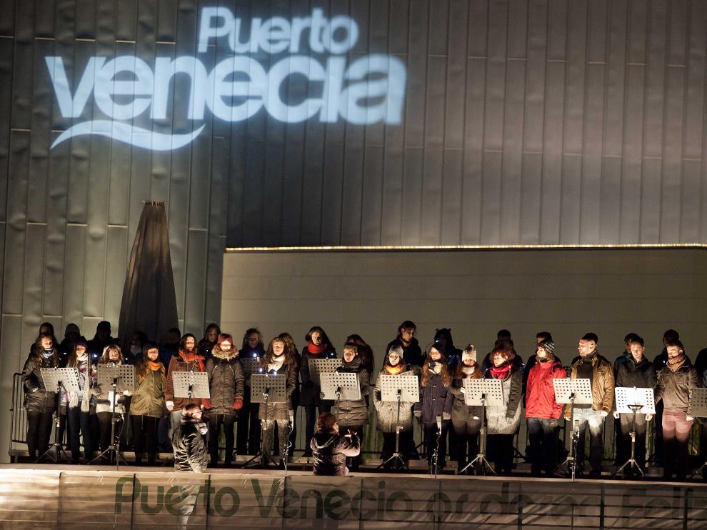 Puerto Venecia celebró la Navidad con varios actos populares