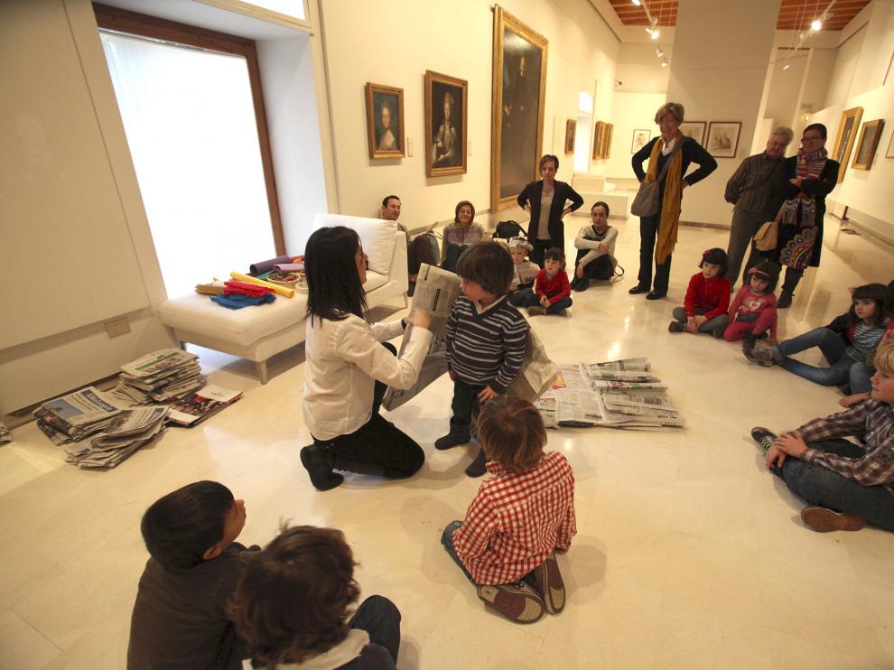 Actividades en el Museo de Huesca.