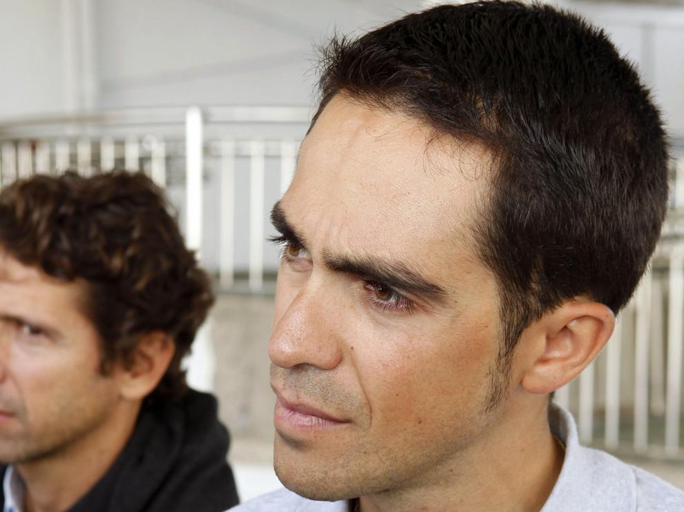 El ciclista español Alberto Contador