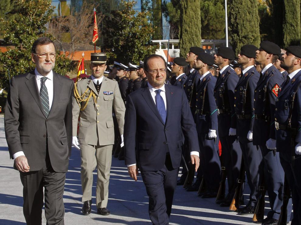 Rajoy, Hollande en la Cumbre Billateral hispano francesa