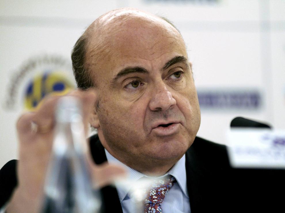 Luis De Guindos, ministro de Economía