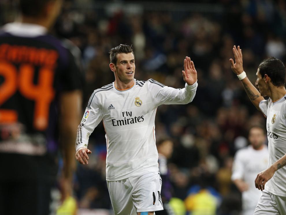 Di María felicita a Bale tras su 'hat trick'