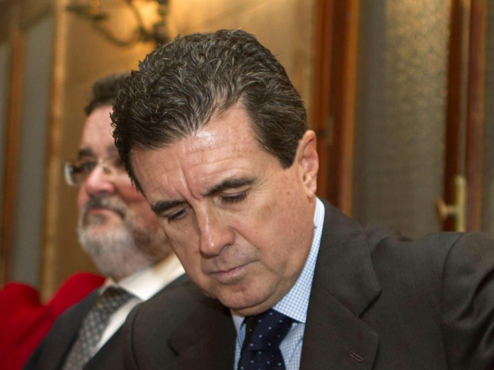 Jaume Matas en la Audiencia Provincial, en una foto de archivo.