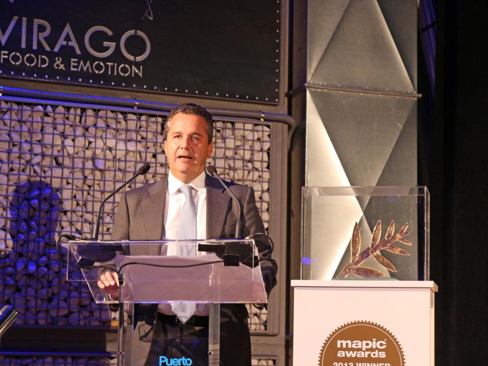El director general de Puerto Venecia, José Antonio Mejía, ha presentado el Premio Mapic.