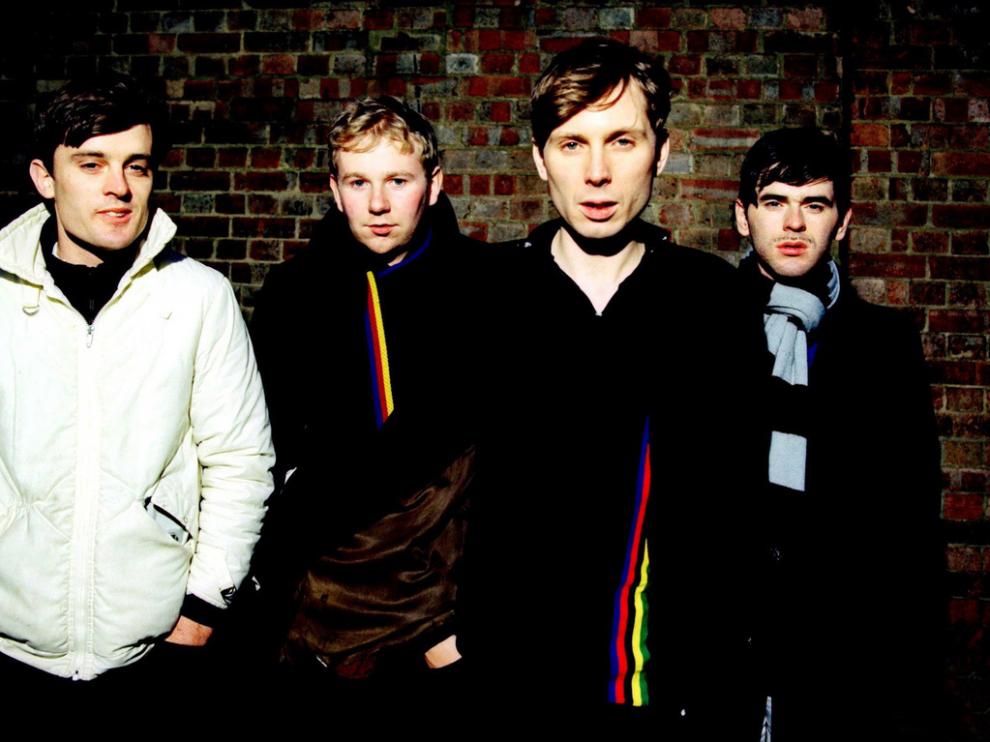 Los miembros de la banda escocesa Franz Ferdinand.