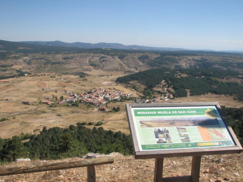 Vista del pueblo de Griegos