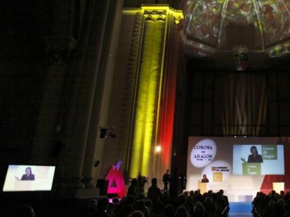 Rudi durante el acto de presentación