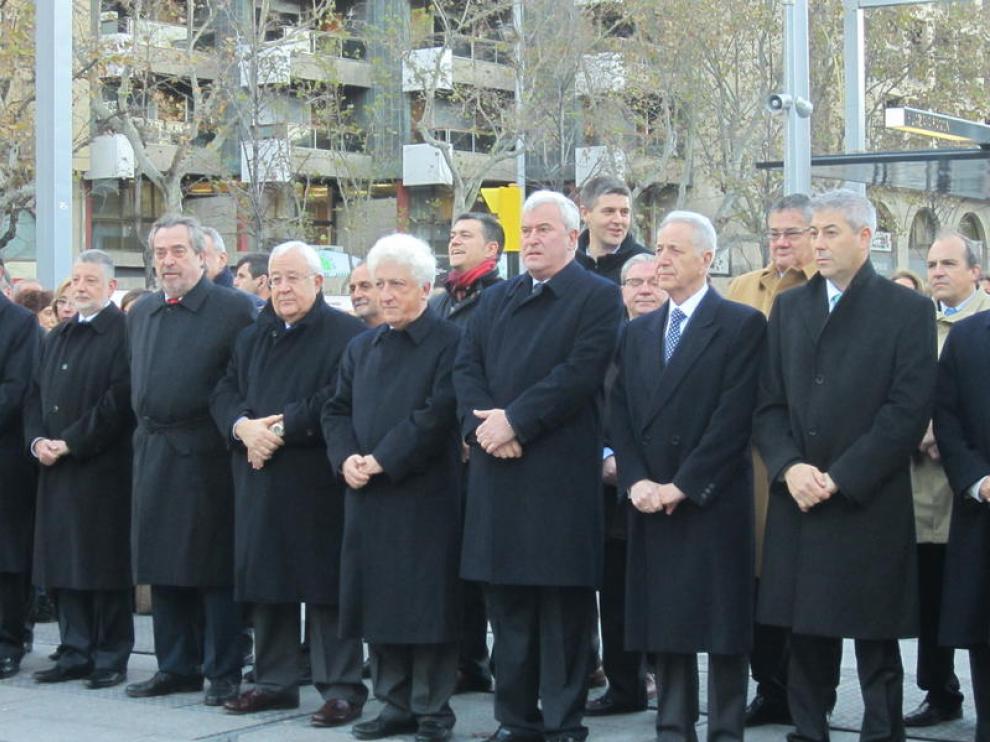 Biel ha participado en el homenaje al Justicia