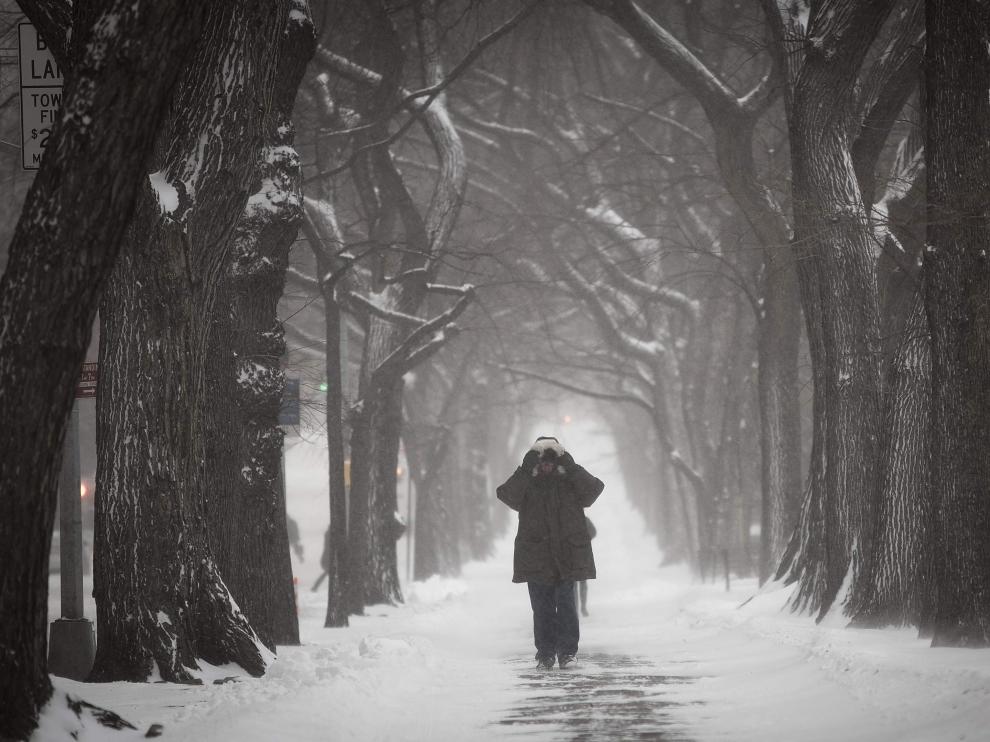 Tormenta de nieve en Nueva York