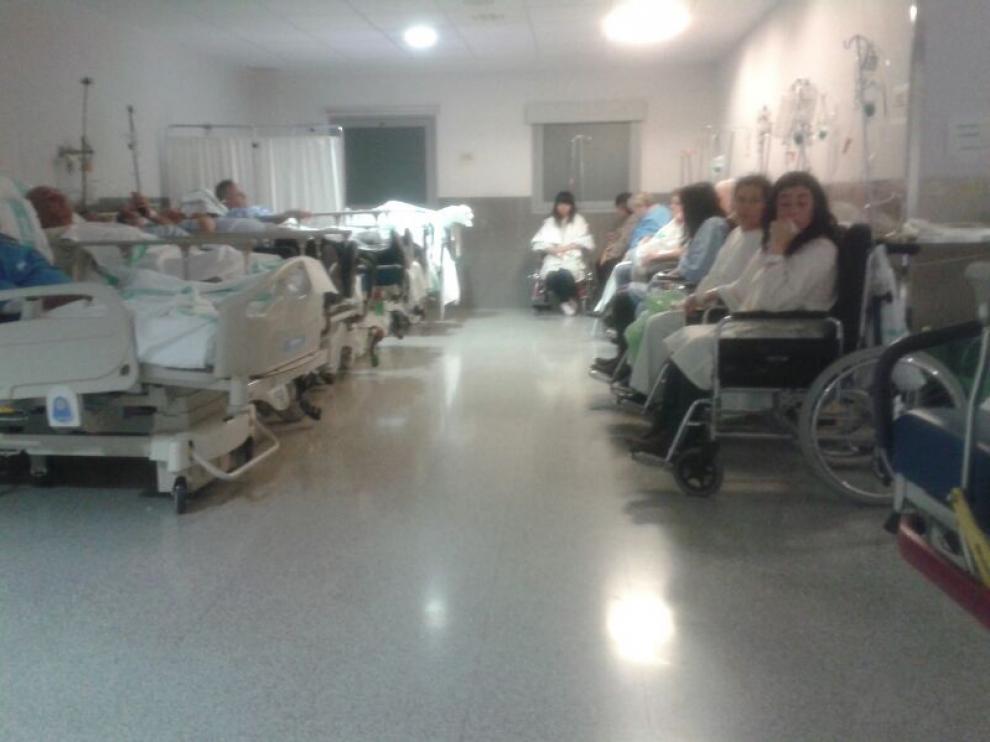 La sala de Urgencias del Royo Villanova, en una imagen de archivo