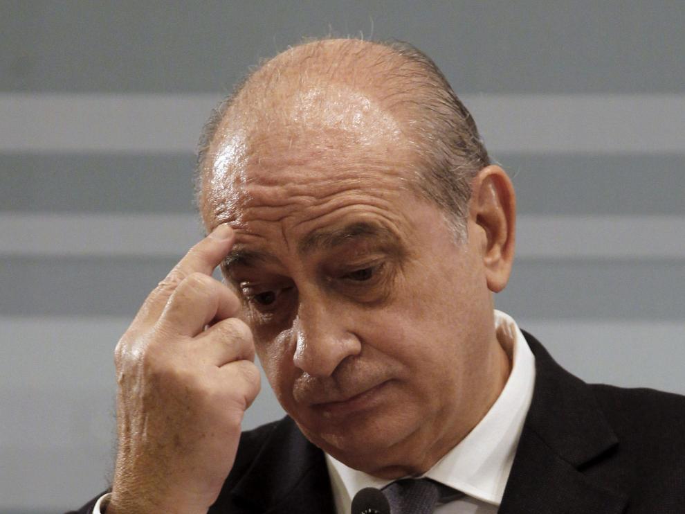 El ministro del Interior, Jorge Fernández Díaz