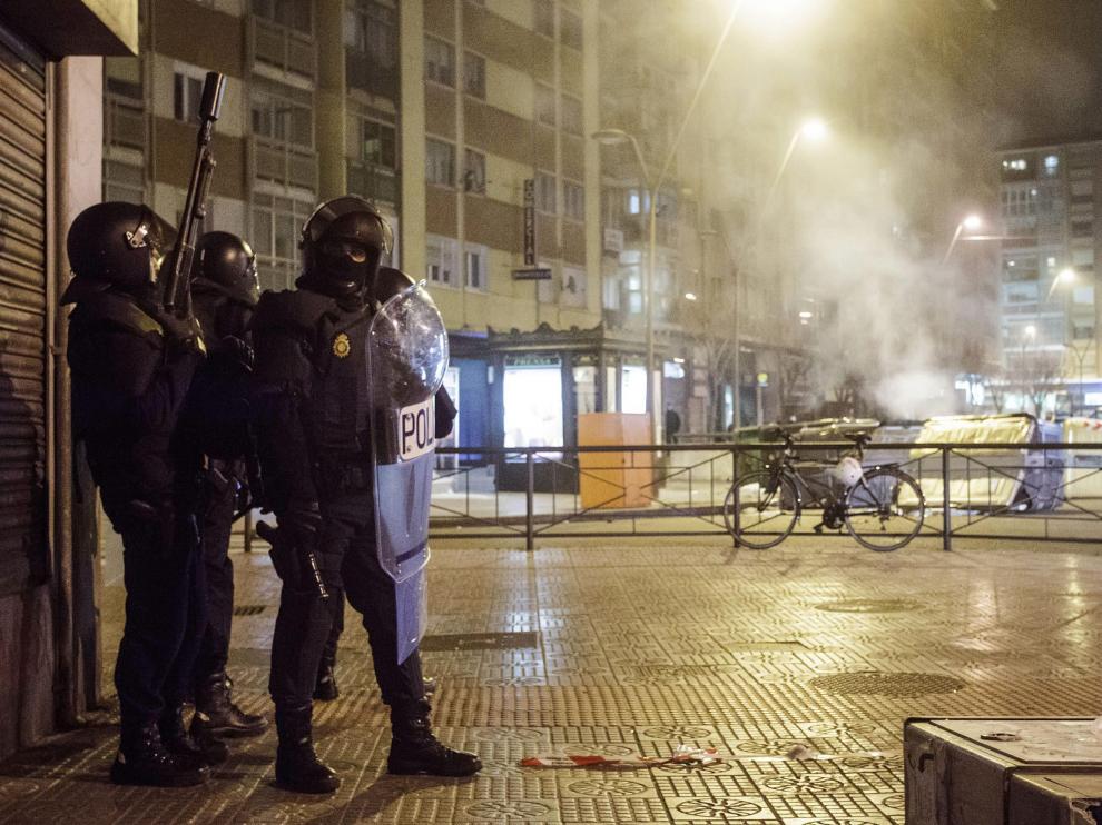 Disturbios en Burgos