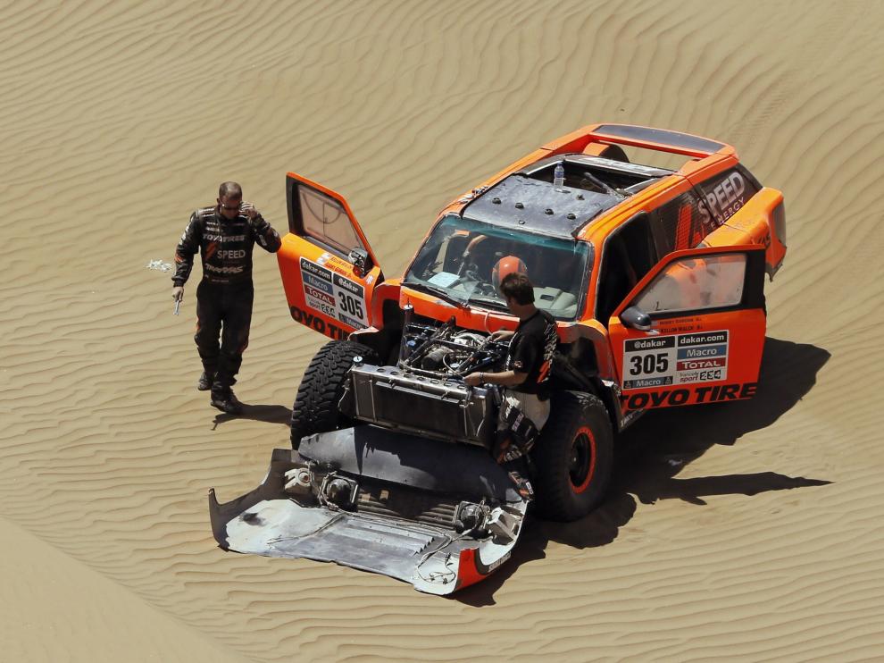 Un momento del pasado Dakar