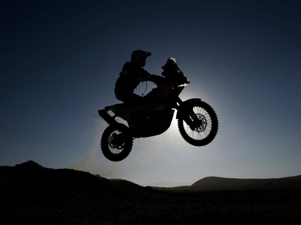 Marc Coma durante la penúltima etapa