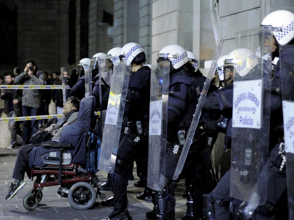 Protestas en Barcelona