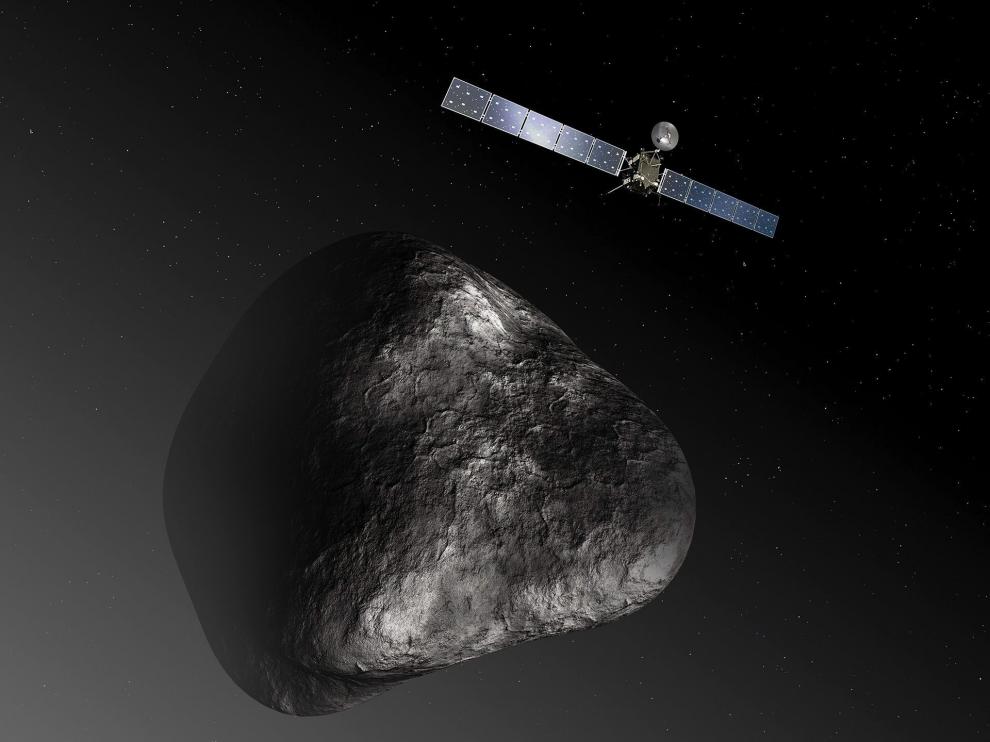 La sonda Rosetta de la Agencia Espacial Europea