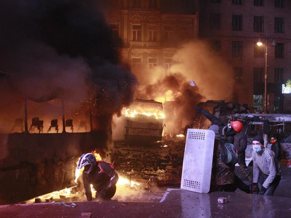 Protestas en Kiev