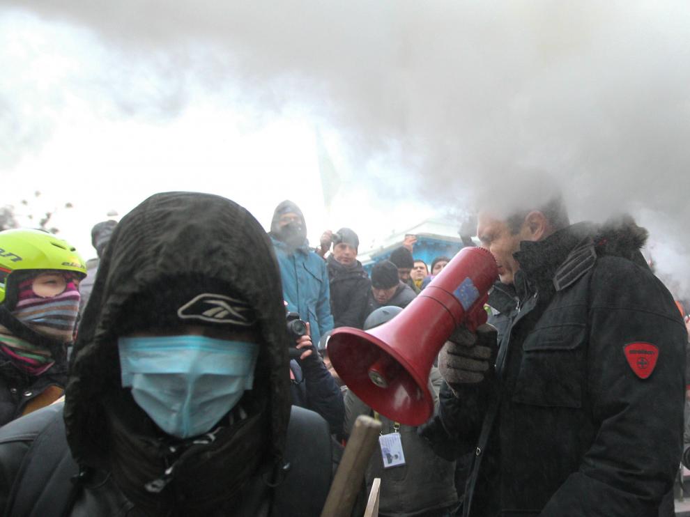 Protestas en Kiev