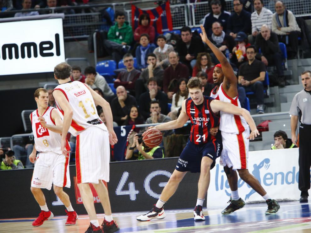 El CAI Zaragoza perdió contra el Baskonia en la última jornada