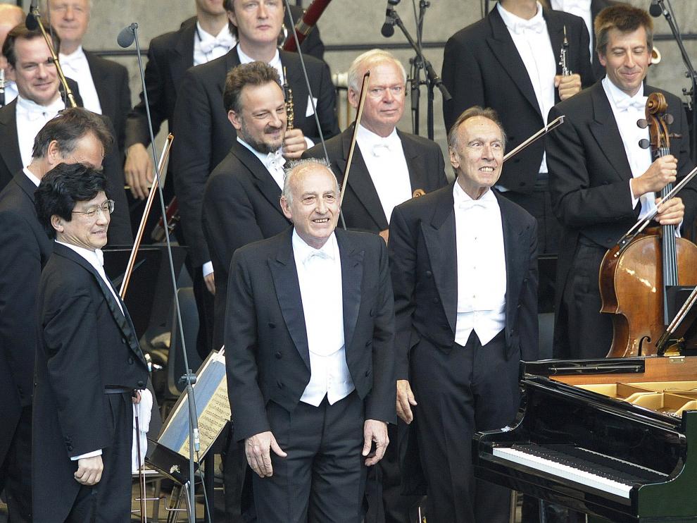 El director Claudio Abbado