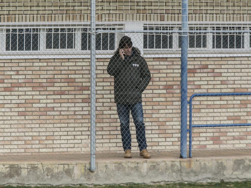 Moisés García, en la Ciudad Deportiva