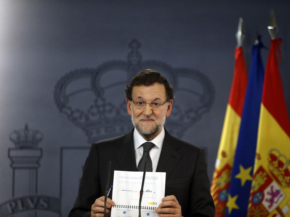 El presidente del Gobierno, Mariano Rajoy