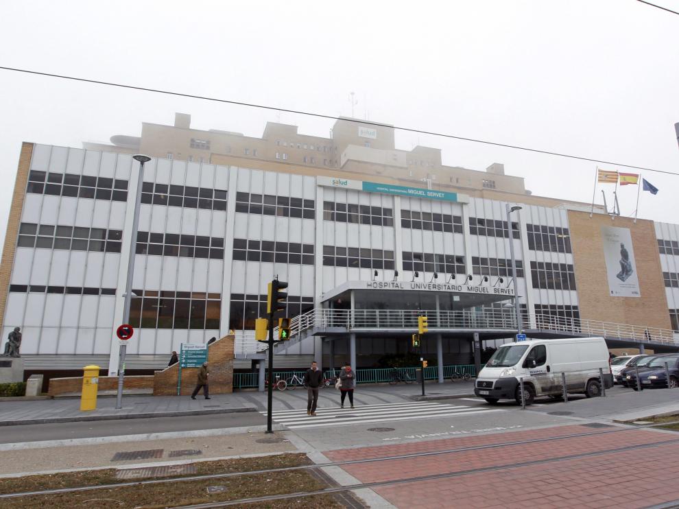 Vista del Hospital Miguel Servet