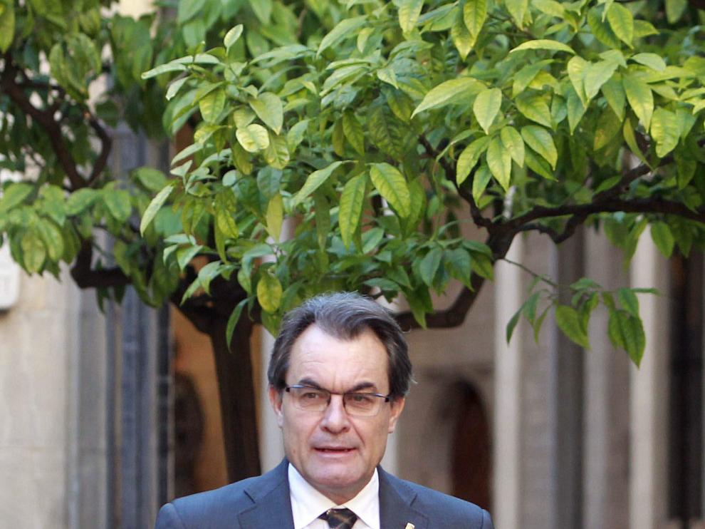 El presidente de la Generalitat, Artur Mas