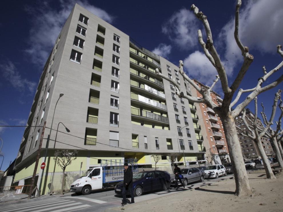 Edificio de protección oficial en Huesca