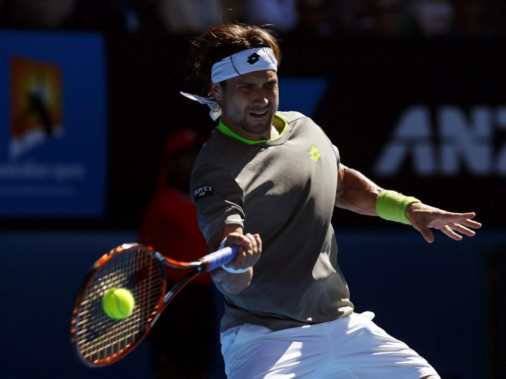 David Ferrer, en el Open de Australia