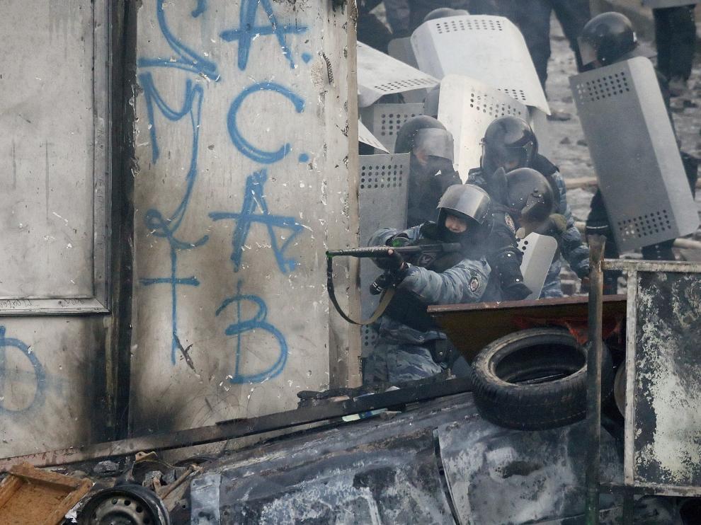 Protestas en Kiev