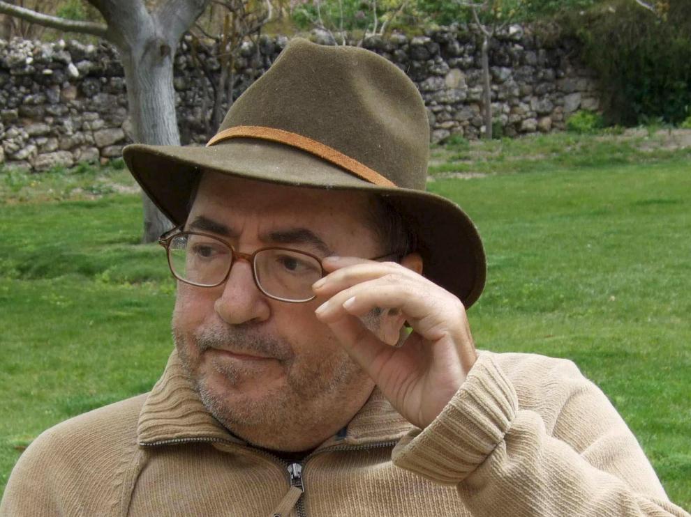 Manu Leguineche, en su casa de Guadalajara