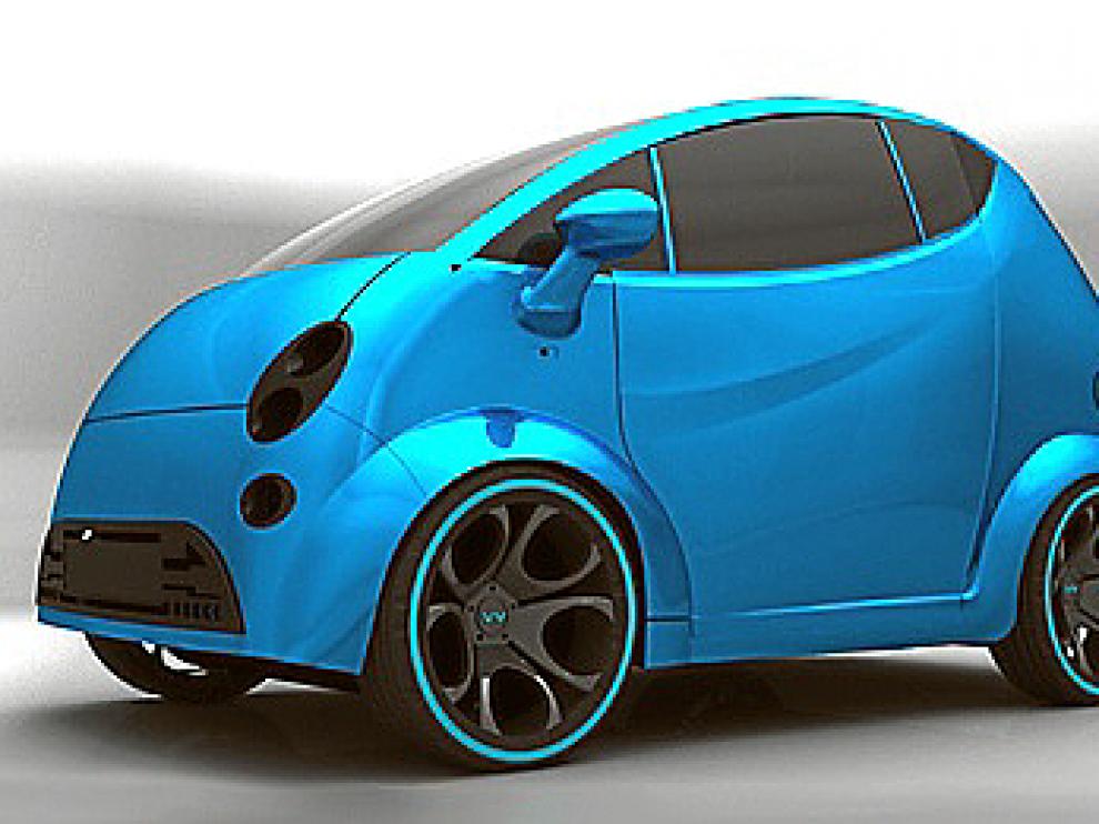 El primer coche 100% eléctrico aragonés