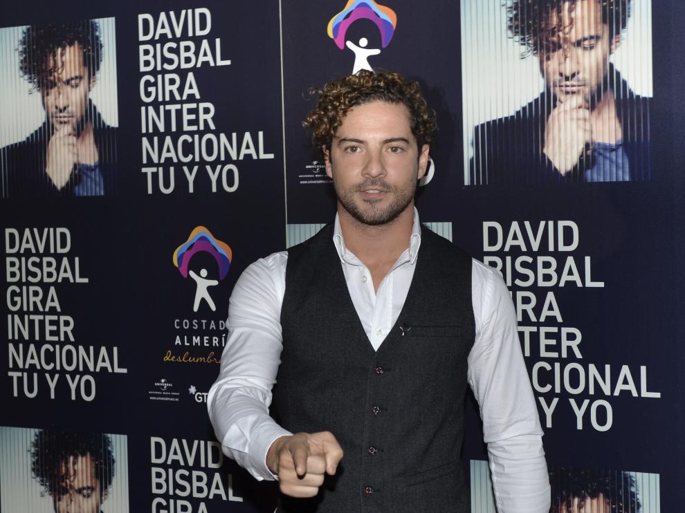 Bisbal durante la presentación de 'Tú y yo'