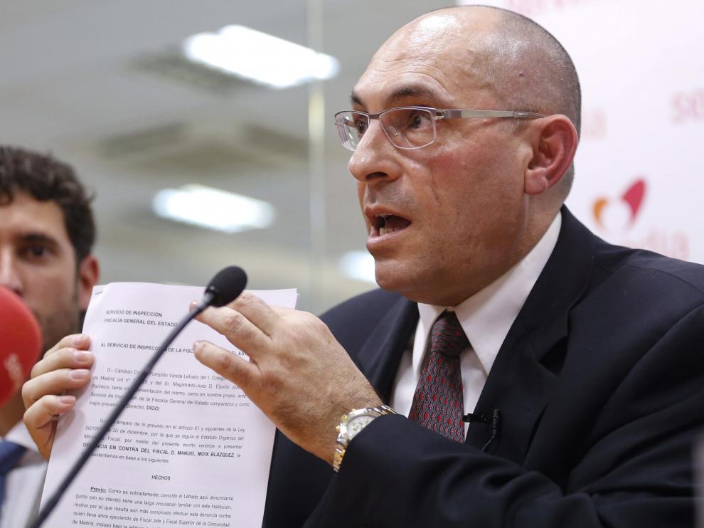 Silva, durante una rueda de prensa