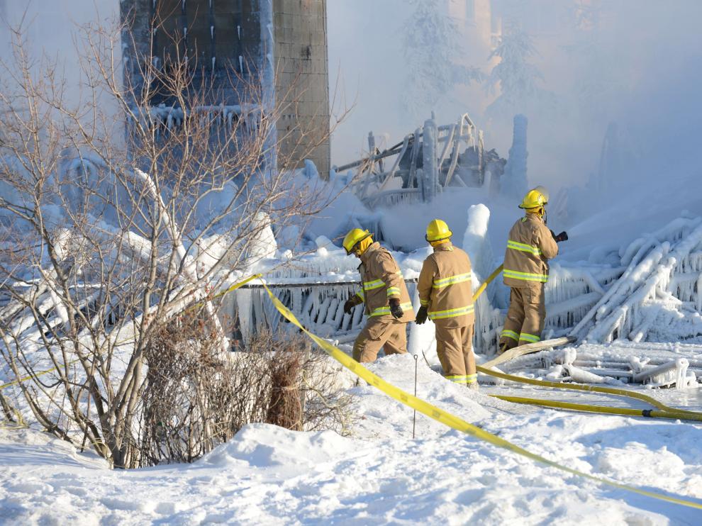Incendio residencia Toronto