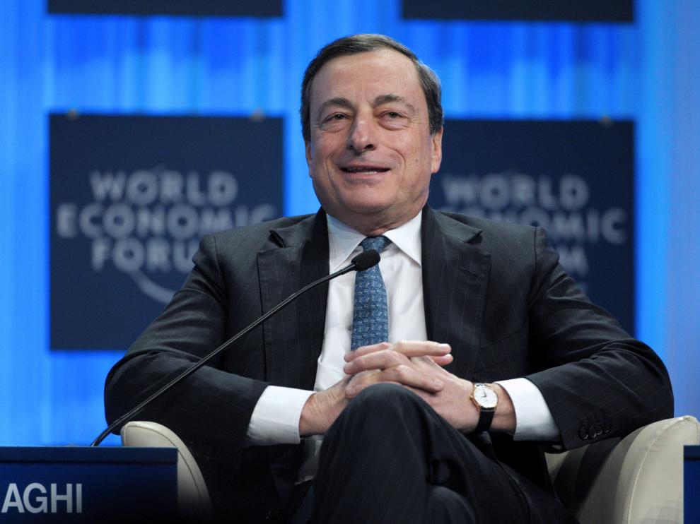 Mario Draghi, presidente del Banco Central Europeo