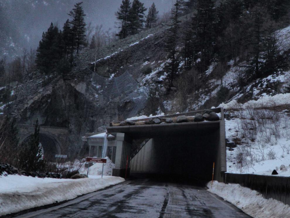 Alud en la A 139
