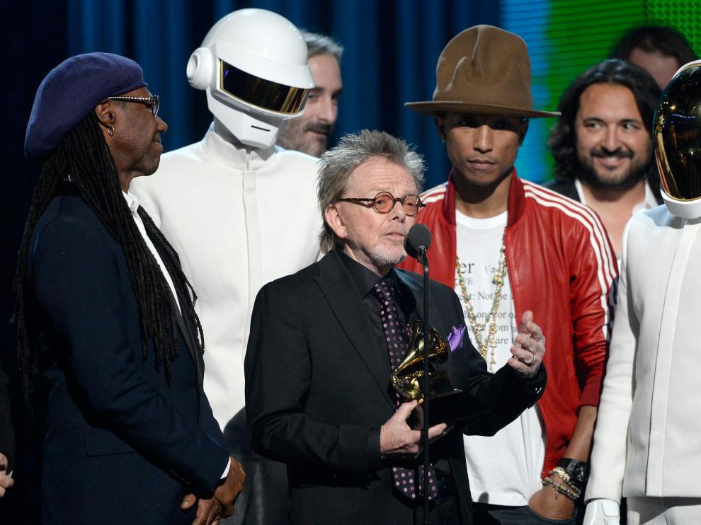 Daft Punk recoge uno de los Grammy