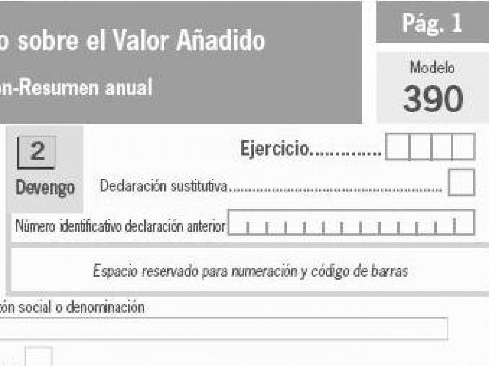 El desaparecido modelo 390 en papel