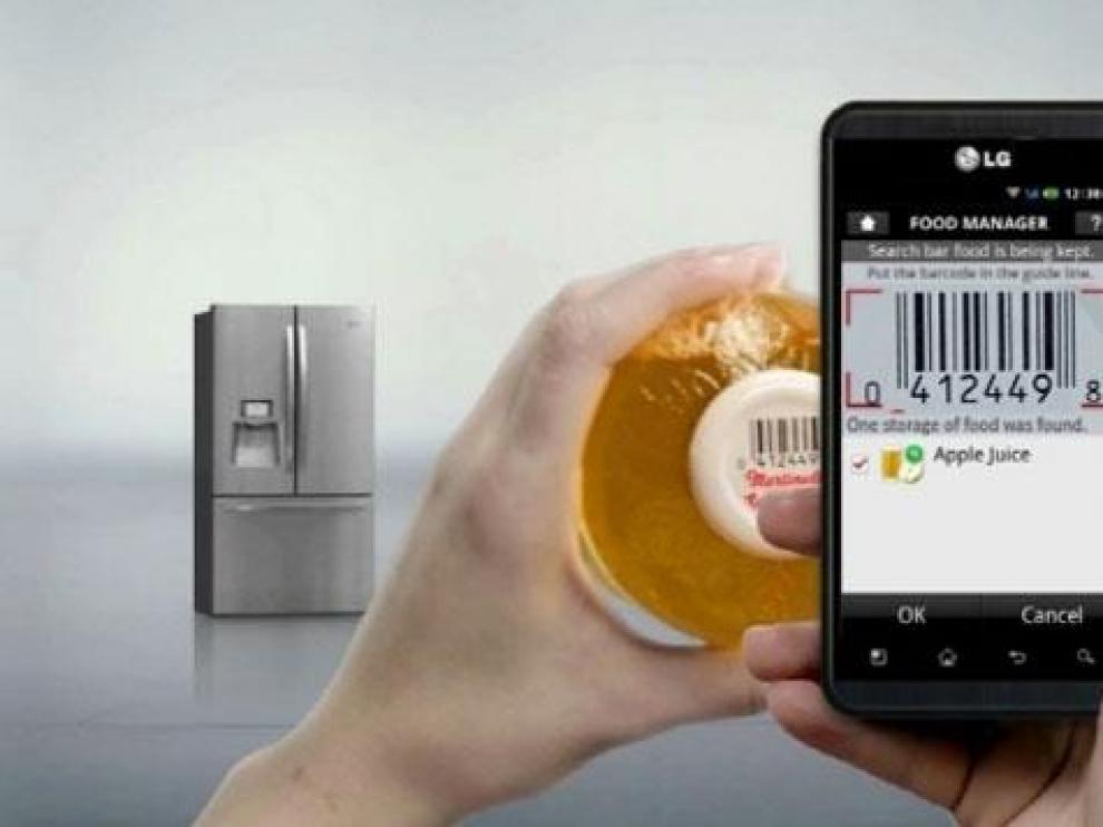 LG ya ha mostrado modelos de nevera 'inteligente'