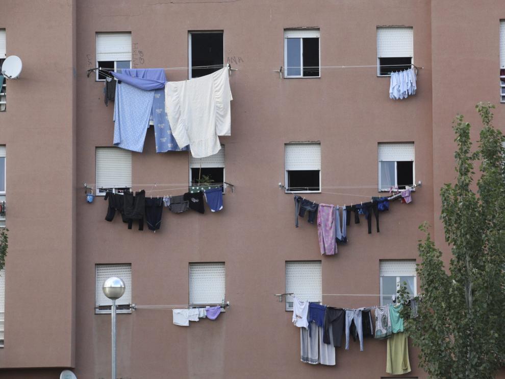 Bloque de viviendas en Huesca